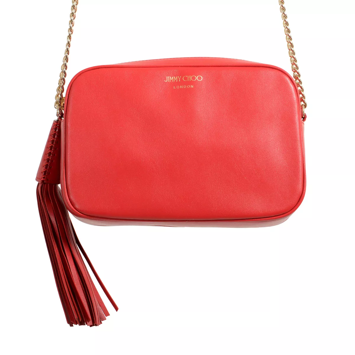 Jimmy Choo Women s Red Leather