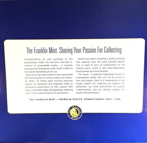 Franklin Mint Armour 1:48 B11B621 (9822) Curtiss P-40 Warhawk Usaaf 33Fg 12Af - Picture 12 of 12