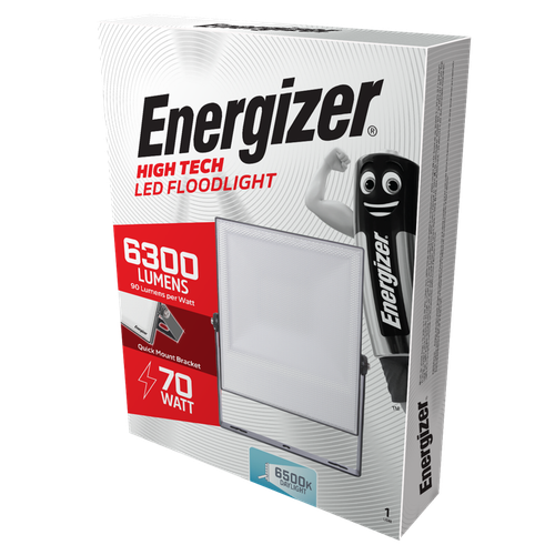 ENERGIZER IP65 LED FLOODLIGHT 10W 20W 30W 50W 70W DAYLIGHT SECURITY OUTDOOR - Picture 8 of 8