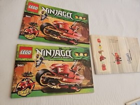 LEGO Ninjago MANUAL LOT 2507 2594, 2596, 9448, 2260, 2518 2258 LOT OF 15