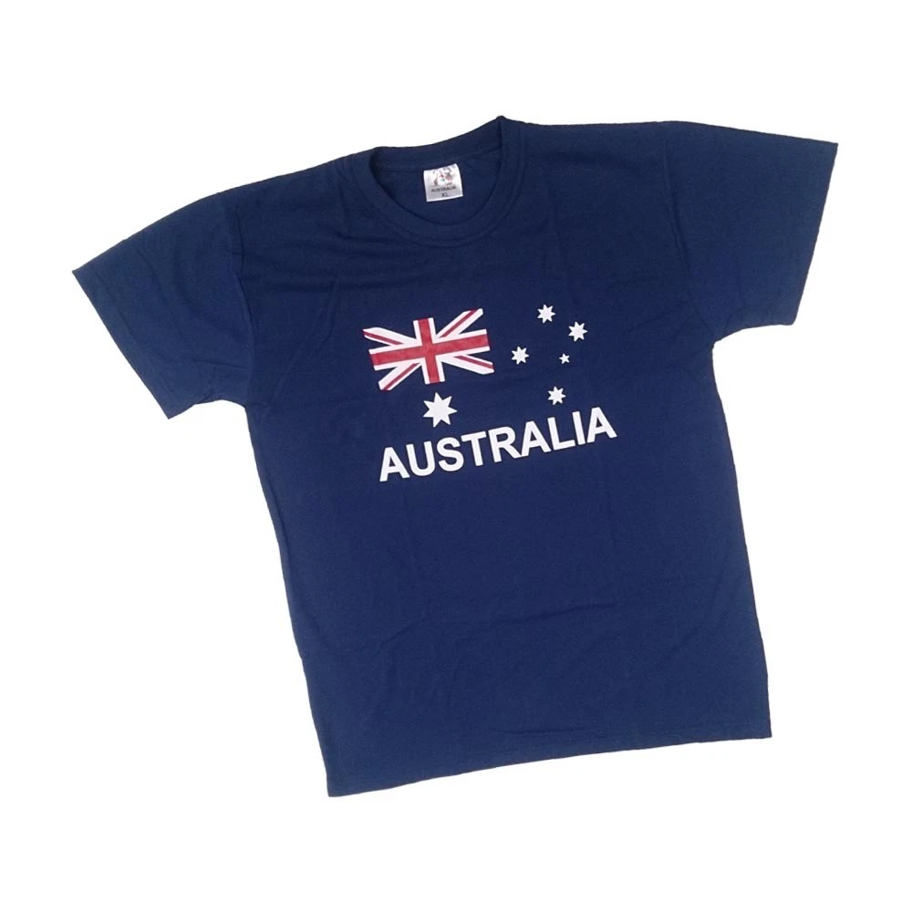 T Shirt Australia Flag Cotton Tee Australia Day S-2XL Casual Unisex Souvenir