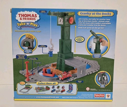 Playset Thomas & Friends Take n Play Cranky at the Docks (2010) nuovo e sigillato - Foto 5 di 5