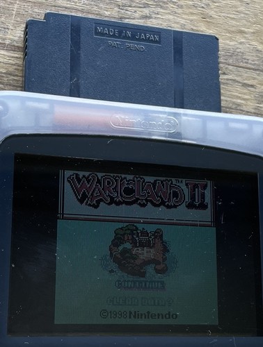 Wario Land II 2 Nintendo Gameboy Color Advance Game, Warioland, GENUINE! - Picture 4 of 4