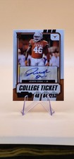 2021 Contenders Draft Picks College Game Ticket  purple SP Joseph Ossai Auto RC