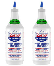 Pack Of 2 1 Quart Each Lucas Oil 10011 Power Steering Stop Leak