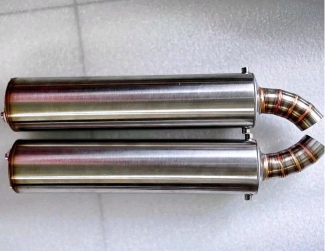 Full Exhaust System Compatible with Yamaha RD 250 / RD 350 YPVS LC