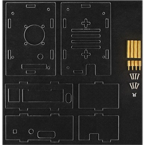 Acrylic Case Active Passive Cooling Fan for RV2 Cooler Heatsinks X4F3 - Afbeelding 5 van 8