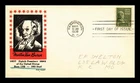 US COVER MARTIN VAN BUREN PRESIDENTIAL SERIES FDC SCOTT 813 TORKEL GUNDEL