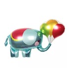 Elephant Foil Balloons Cartoon Mylar Balloon Lovely Kids Toy for Birthday Party