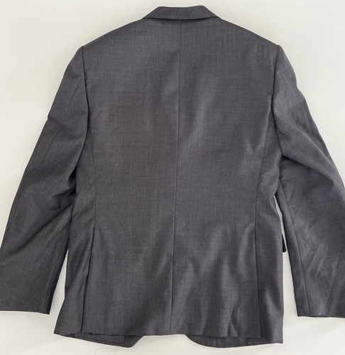 CORNELIANI Grey Super Fine Wool Suit Jacket Sport Coat Blazer Men 48C - Picture 13 of 14