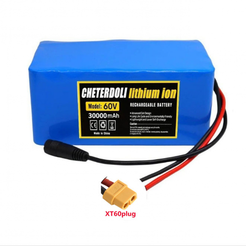 Batería Nueva 60V 16S2P 30Ah Batería Pack +67.2V 2A Cargador Enchufe - Imagen 4 de 15