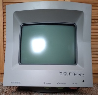 PC Computer vintage retro Monitor REUTERS MM901NE 9´´ monochrome
