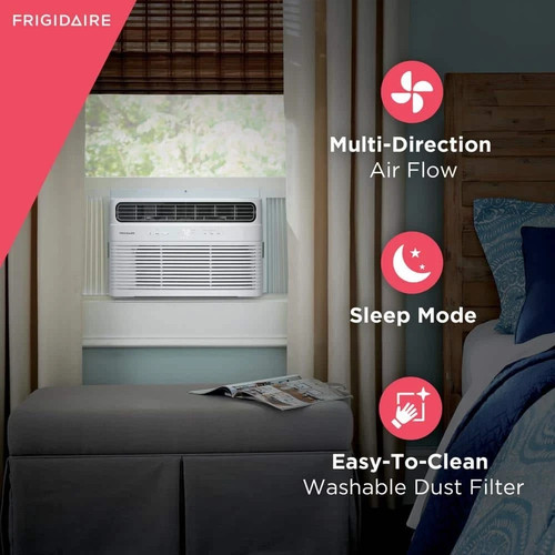 Frigidaire 10,000 BTU Window Air Conditioner Cools 450 sq. ft. w/ WiFi & Remote - Picture 7 of 14