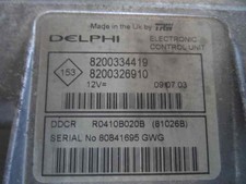 centralina RENAULT MEGANE - 2 GENERACION 2002 - 2006 - 8200334419 iverp65593