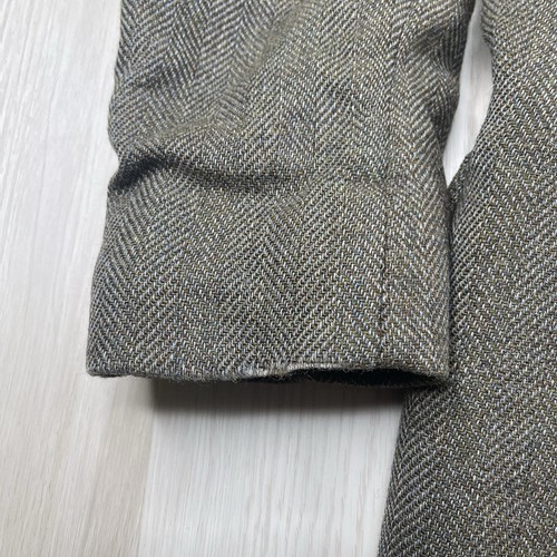 Abrigo de lana vintage Brooks Brothers forro de piel para hombre - talla 40 verde - Imagen 23 de 24