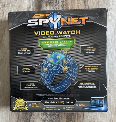 SELTENE VERSION 2011! Real Tech Spy Net Video Watch Jakks Pacific 🌟 NEU & VERSIEGELT!! - Bild 3 von 5