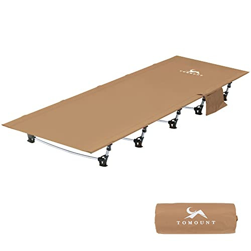 New TOMOUNT Camping Cot Outdoor Bed Compact Storage Folding