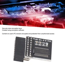 TPM2.0 Security Module 18pin for ASROCK Motherboard LPC Card for WIN11 Upgrade