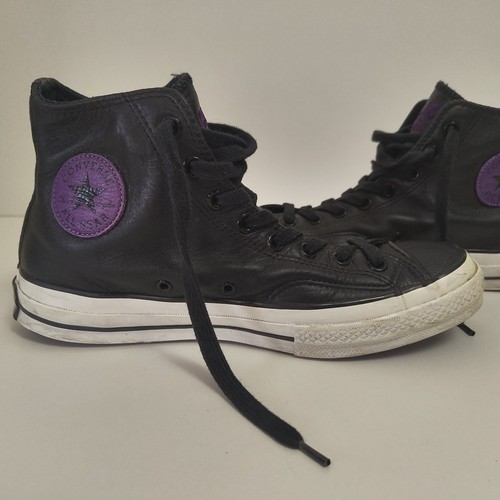 Ozzy Black Sabbath x Converse Chuck Taylor Leather All Star High Men’s Size 9.5 - Bild 7 von 14
