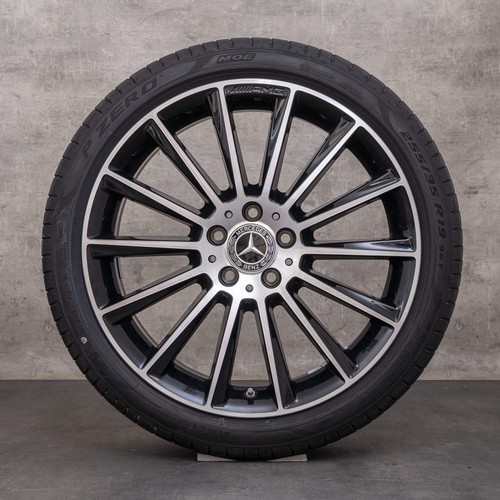 Mercedes C-Klasse AMG Felgen 19 Zoll W205 S205 C205 A205 Sommerräder - Bild 5 von 5