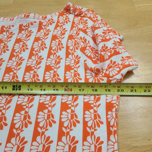 Charter Club Blumen Tunika Top Bluse Damen L Kurzarm Pullover Jersey Strick - Bild 7 von 13