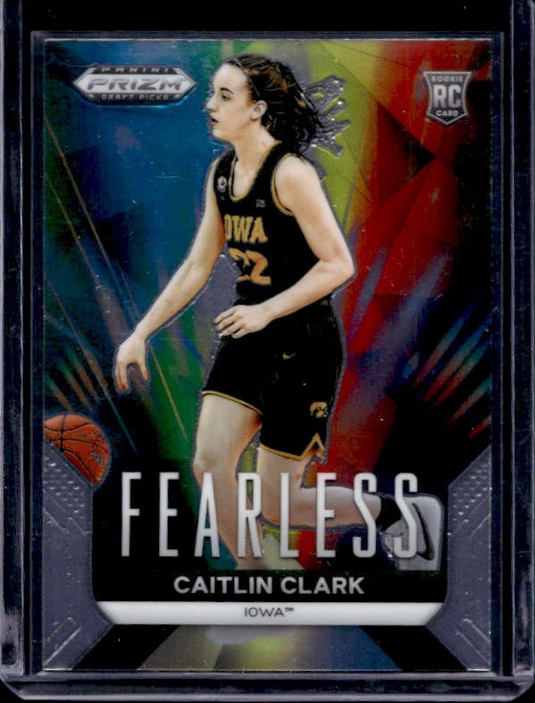2024 Panini Prizm Draft Picks - Fearless Caitlin Clark #24 (RC)
