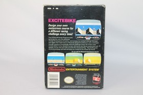 Excitebike NES Nintendo Complete CIB Very Good Condition! Rare Oval Seal! Nice!