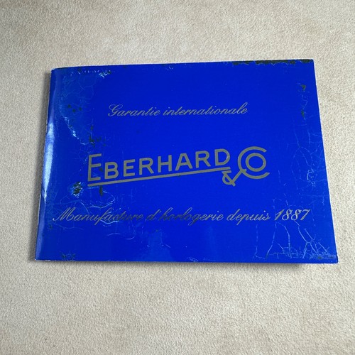 Garantie Für Eberhard Uhren 1980-1990-2000 - Picture 27 of 37