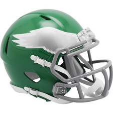Philadelphia Eagles 2023 On Field Alternate Riddell NFL Speed Mini Helmet