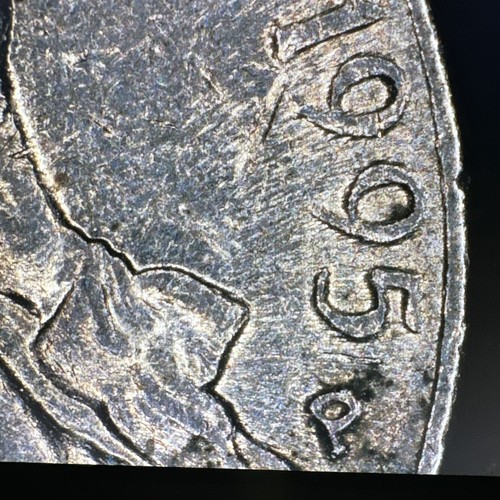 1995 P Jefferson Nickel Grease Error - Picture 3 of 17