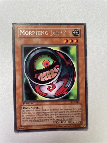 Yu-Gi-Oh! "Morphing Jar #2" PSV-040 | 1st Edition | NM Rare - Picture 1 of 6