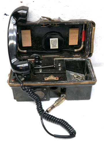 BUNDESWEHR FELDTELEFON VINTAGE