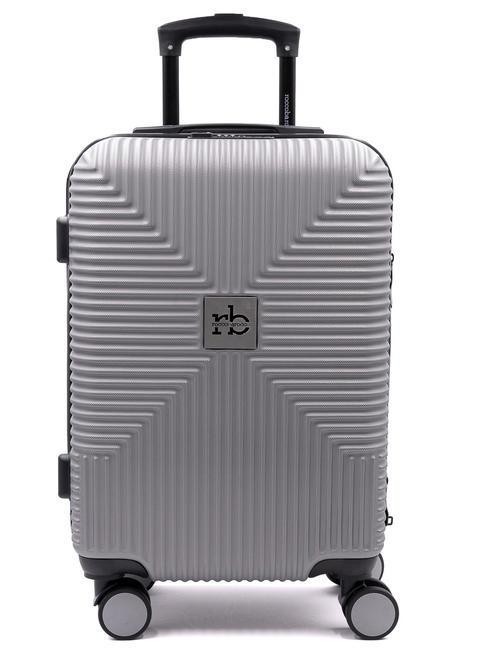 Тележка для приключений ROCCOBAROCCO Adventure Trolley 4 Räder 77 СМ Silber Gra Wahl = P Silber