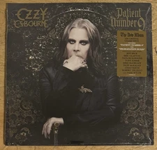 OZZY OSBOURNE PATIENT NUMBER 9 GATEFOLD VINYL 2LP CRYSTAL CLEAR BRAND NEW SEALED