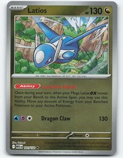 Latios #101/132 Reverse Holo Pokemon Card ME01: Mega Evolution