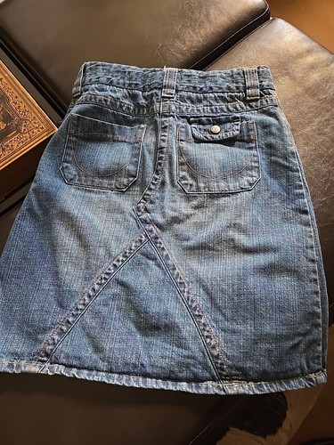 Gap Blue Denim Knee Girls Skirt, 14M - Bild 3 von 4