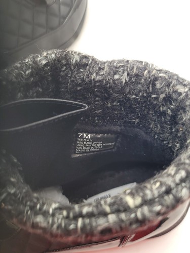 Khombu Botas de Invierno Impermeables Cremallera Frontal Megan Para Mujer 7M Negras Nuevas Con Etiquetas - Imagen 11 de 12