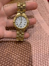 Krug Baumen Baron Gents Dress Watch 18ct Electroplated 4959KM