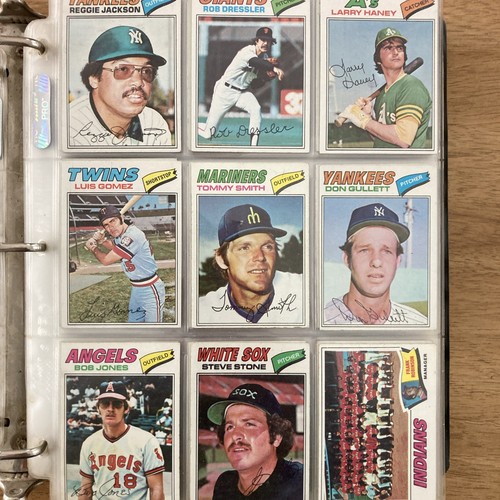 1977 topps baseball complete set. 660 Cards EX/NM - Picture 3 of 24