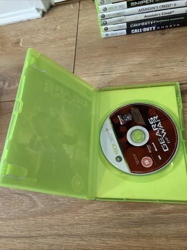 Pacchetto giochi XBOX 360 JobLot 11 COD Gears Of War Assassins Creed Hitman Ghosts - Foto 11 di 24