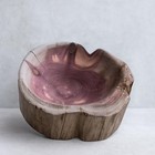 Red Cedar Driftwood Dish – Handmade 4” Bowl for Jewelry, Coins, or Crystals