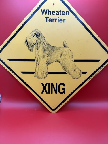 Letrero Wheaten Terrier Xing - Imagen 2 de 3