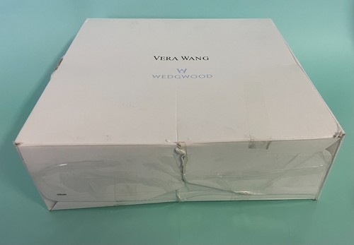 Wedgwood Bone China Vera Wang Spitze Platin 5-teiliges Gedeck Original Box - Bild 19 von 20