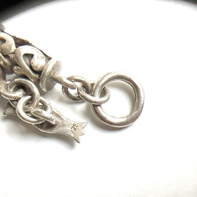 アクセサリー 90s Vintage Roller chain Silver Bracelet 90s Vintage Silver Roller Chain Bracelet Men's Jewelry | eBay