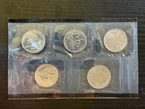 2000 D Uncirculated Set w/envelope COA STATE 25c 1c, 5c, 10c, 25c, 50c - ME3563 - Picture 3 of 6