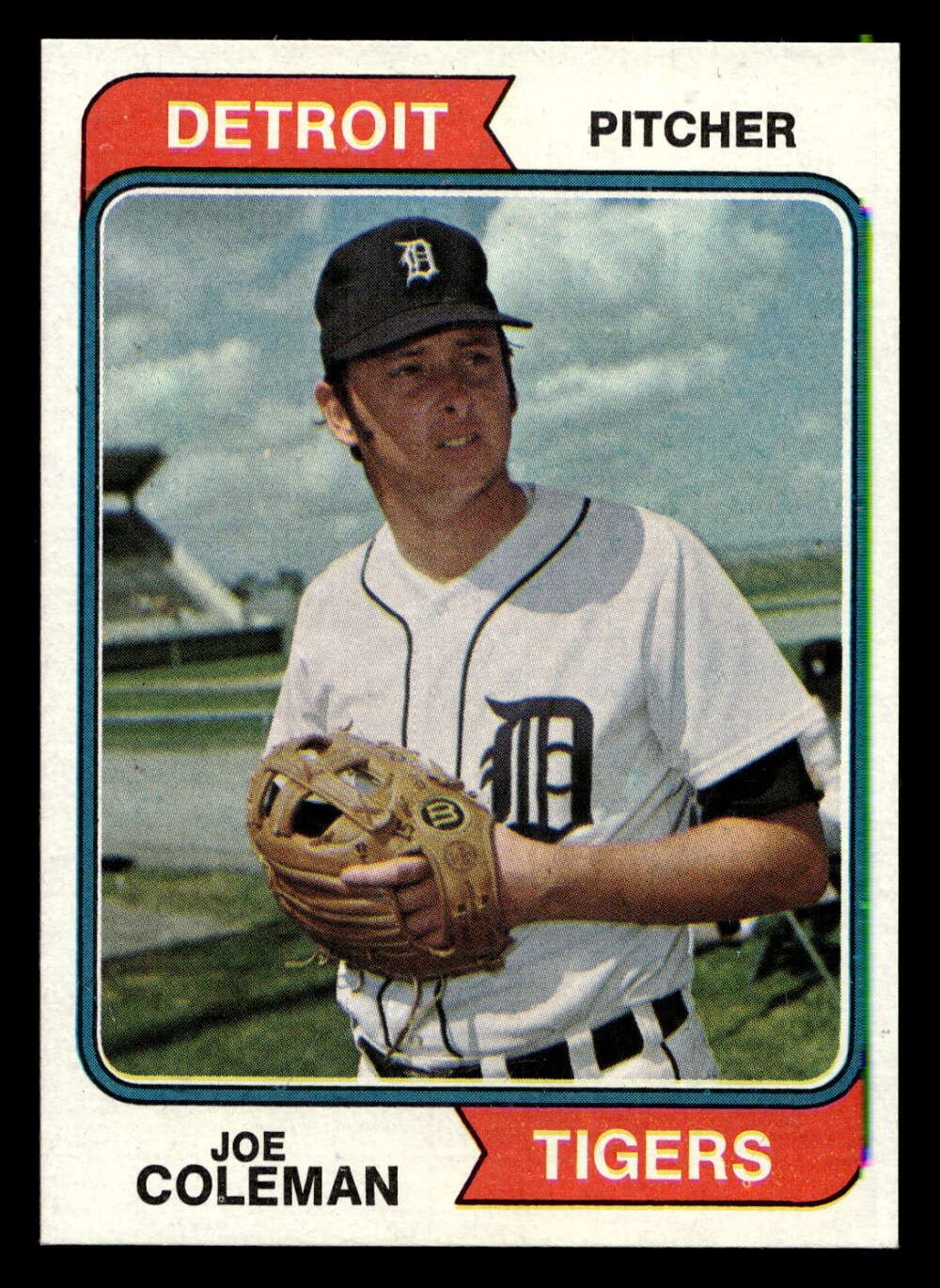 1974 Topps #240 Joe Coleman Near Mint+ Tigers  ID:463850