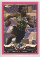 2013 Topps Chrome BCA Pink Refractor 323/399 Desmond Trufant #126 x5u