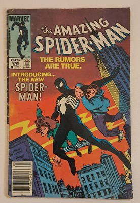 #ad Amazing Spider Man #252 1st app of Black Costume Alien Symbiote 1984