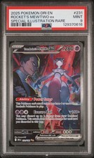 Team Rocket's Mewtwo ex 231/182 Sv10: Destined Rivals Holo