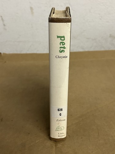 Pets New Revised Edition Frances N Chrystie Hardcover With Dust Jacket 1964 - Picture 3 of 7